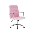 Chaises de bureau en PU et tissu en vente